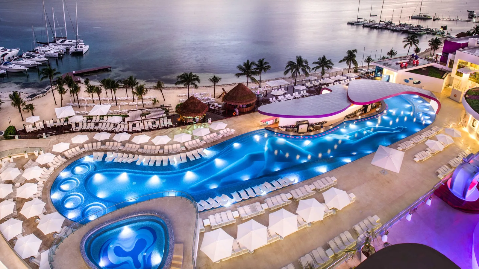 Temptation Cancun — main pool